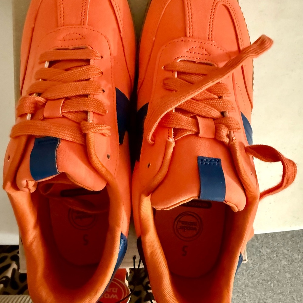 WonderWink Orange and Blue Athletic Shoes